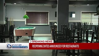 Restaurant owner says safety has to be priority in reopening