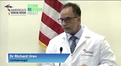 Dr. Richard Urso does a study and figures out Hydroxychloroquine works vs cancer