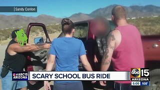 Parents detain driver accused of threatening Kingman school bus