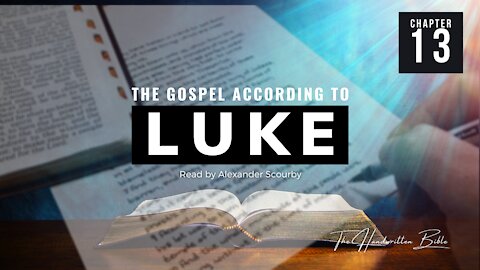 Gospel of Luke, Chapter 13 | The Handwritten Bible (English, KJV)