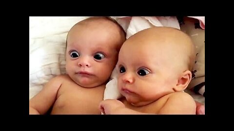 Best Videos Of Funny Twin Babies Compilation - Twins Baby Video