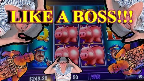 Slot Play - Piggie Bankin', Lock-it-Link - LIKE A BOSS!!!