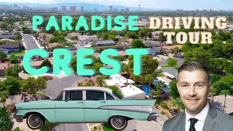 Paradise Crest neighborhood tour Las Vegas NV 89121