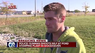 Woodhaven stamping plant employee on shooting