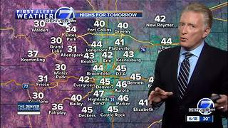 Colorado dries out next few days