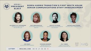 Biden selects all female communications team