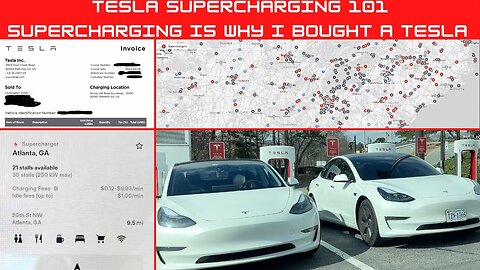 Supercharging 101 - How To Supercharge A Tesla & Why Supercharging Sold Us On A Tesla!