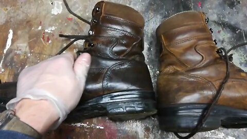 Rejuvenating My Work Boots With Mink Oil