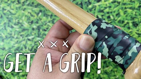 Baseball Bat Camo Grip Wrap