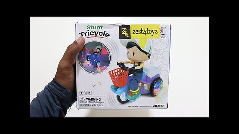 Stunt Tricycle Unboxing & Testing – Chatpat toy tv