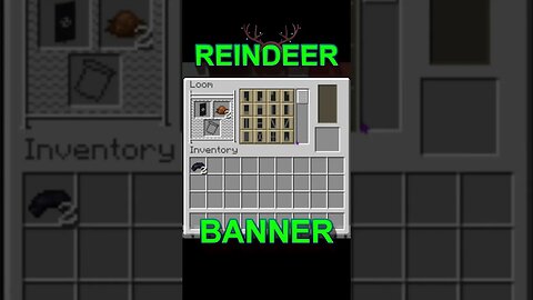 How To Make a Reindeer On a Banner | Minecraft Tutorial