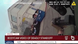 Body-cam video released of deadly standoff between SWAT, South Bay shooting suspect