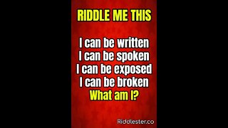 Riddle Me This New Brainteaser #riddle #jokes #brainteaser