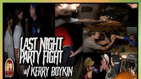 Last Night Party Fight w/ Kerry Boykin | Ian Interviews | Til Death Podcast | CLIP | 01.19.2022