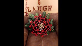 Hanger Poinsettia/Wreath