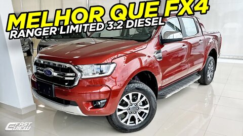 FORD RANGER LIMITED 3.2 TURBO DIESEL 4X4 2022 É "APENAS" R$16 MIL +CARA QUE A NOVA FX4! VALE A PENA?