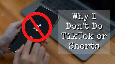TikTok is Ruining Our Brains! Why I Don't Post or Consume Short Form Content