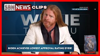 Biden Achieves Lowest Approval Rating Ever! - 5161