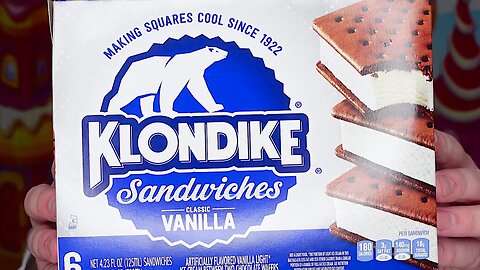 Klondike Ice Cream Sandwiches Review | Classic Vanilla