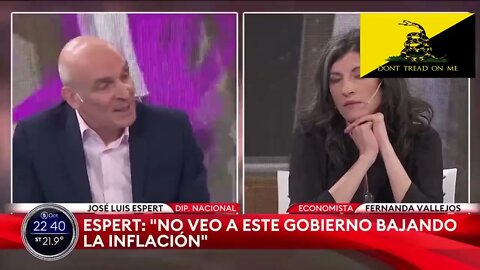 2022 10 05 José Espert "La inflación de 3 dígitos no la bajas con la brujería que propone vallejos"
