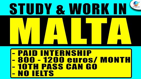 study & work in malta work visa 2023 | malta jobs in demand 2023 | jobs in malta for indian 2023