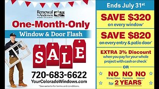 Too Hot in Your House? Replace Your Windows and Doors with Renewal by Andersen!