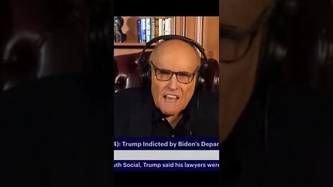 Trump indictment response, Rudy Giuliani