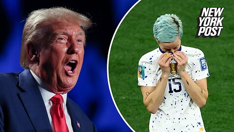 Trump blames wokeness for US women's soccer team loss, scorches Megan Rapinoe