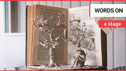 See the incredible skill behind a rare profession - book sculpting