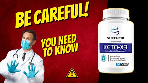 🔴 Nucentix Keto X3 - Keto X3 REVIEW | Does Keto X3 Work? Keto X3 Side Effects - Keto X3 Supplement