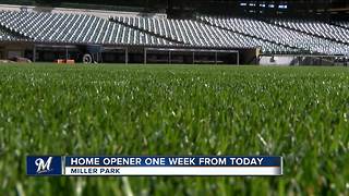 Miller Park grounds ready for home opener