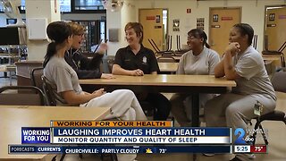 Study shows laughing improves heart health