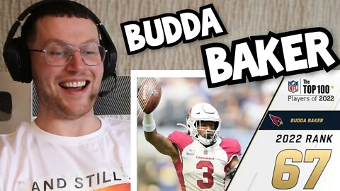Rugby Player Reacts to BUDDA BAKER (Arizona Cardinals, S) #67 NFL Top 100 Players in 2022