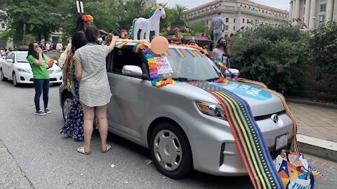 D.C. Hosts First Of Its Kind 'Pridemobile' Parade