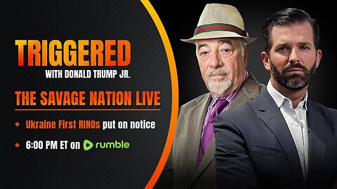 Michael Savage Live, Plus Ukraine First Swamp Strikes Back, Judge Excuses Seated Juror & Much More! - Triggered With Donald Trump Jr.