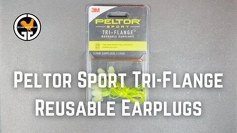 Peltor Sport Tri-Flange Reusable Earplugs