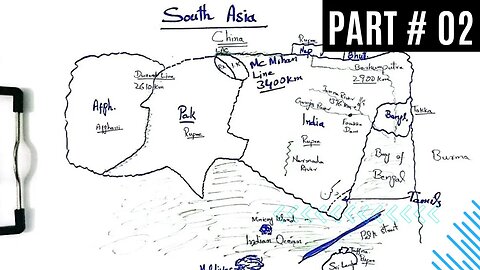 South Asian Countries #02|| PPSC, FPSC, NTS, OTS, PTS