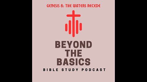 Genesis 8: The Waters Recede - Beyond The Basics Bible Study Podcast