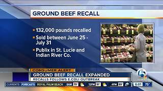 Ground beef recalled expanded