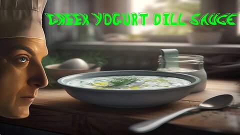 Greek Yogurt Dill Sauce