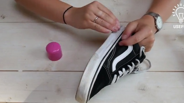 does nail polish remover remove scuffs on shoes｜TikTok Search