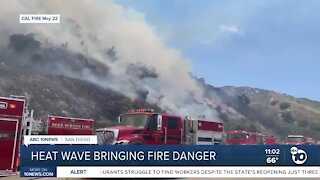 Cal Fire in peak staffing as heat wave approaches