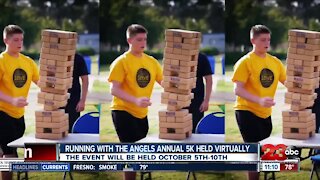 Running with the angels annual 5K held virtually this year
