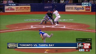 Willy Adames knocks in run in 11th inning helping Tampa Bay Rays beat Toronto Blue Jays 4-3