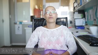 SOUTH AFRICA - Cape Town - Hayley Daniels fight with cancer (VIDEO) (y3t)
