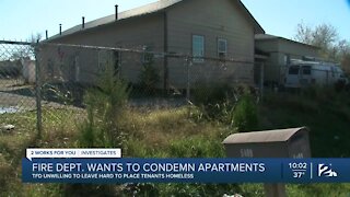 Tenants in limbo after apartments deemed hazardous