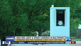 Six speed cameras, five red light cameras added to the city