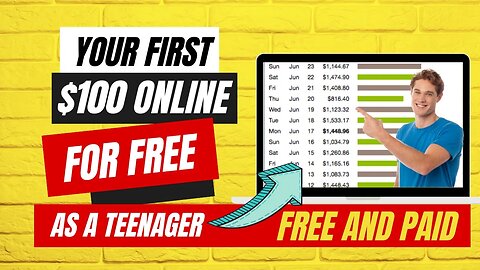 Make Your First $100 Online, How To Make Money Online As A Teenager, Affiliate Marketing