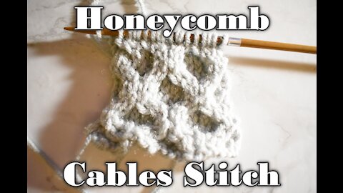 How to Knit the Honeycomb Cable Stitch