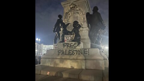 U.S. Monuments Vandalized: Pro-Palestine Rioters Target Washington D.C. in Anti-Israel Protest